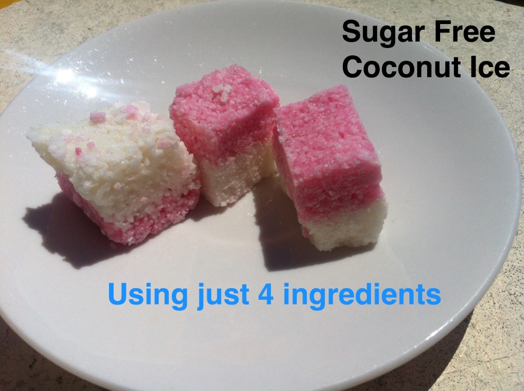 Sugar Free Coconut Ice